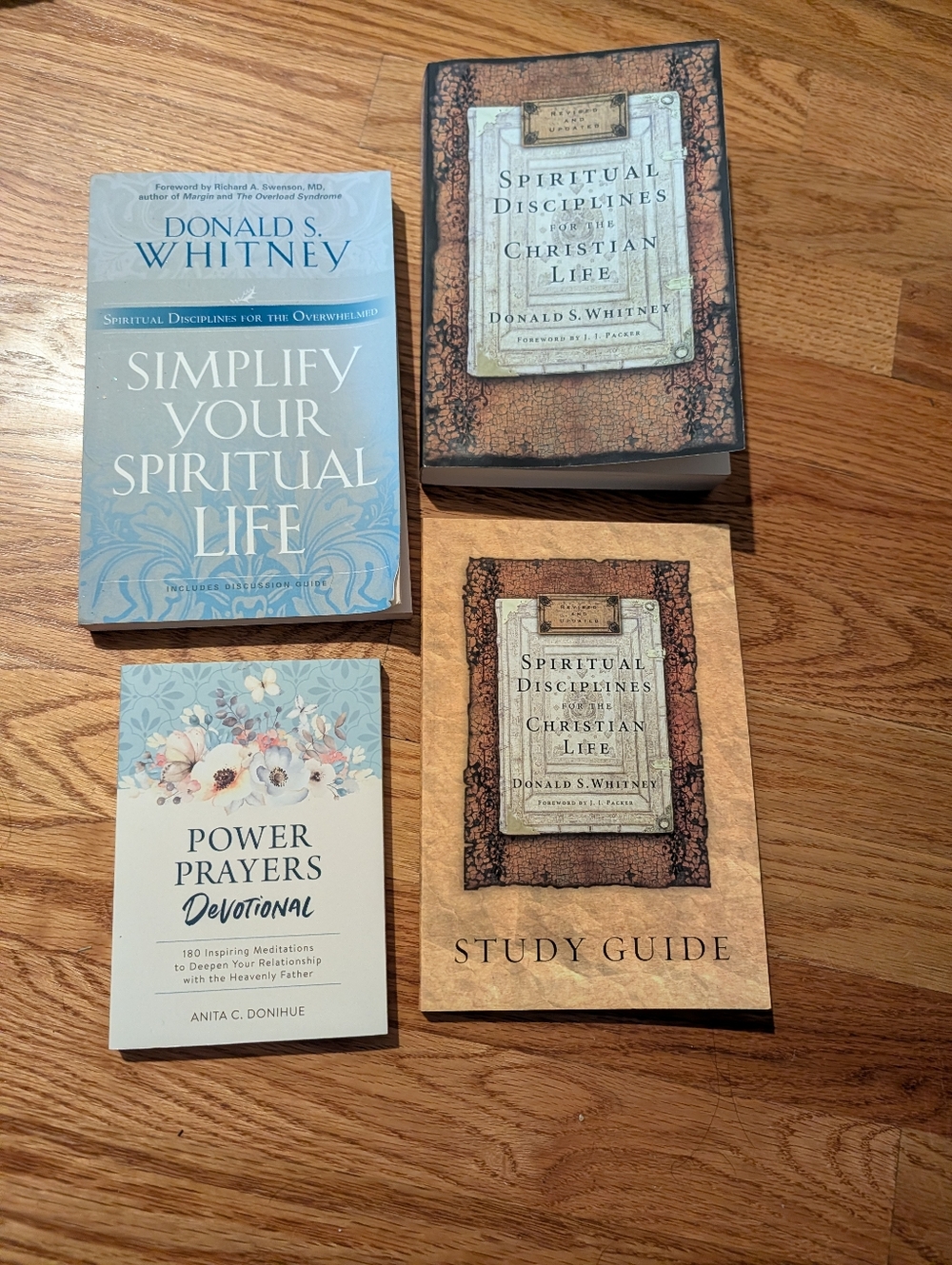 Spiritual Growth Book Set + Study Guide And Devotional